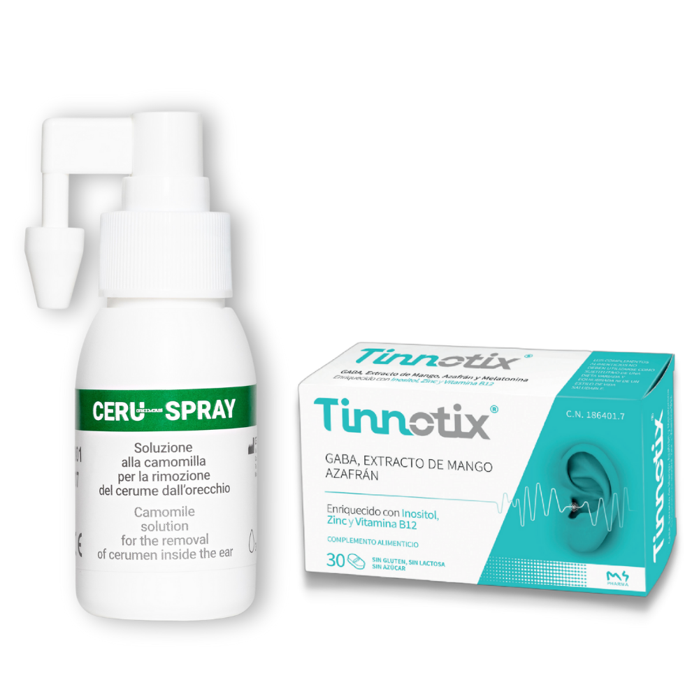 Ceru Spray 30ml + Tinnotix 60 comprimidos